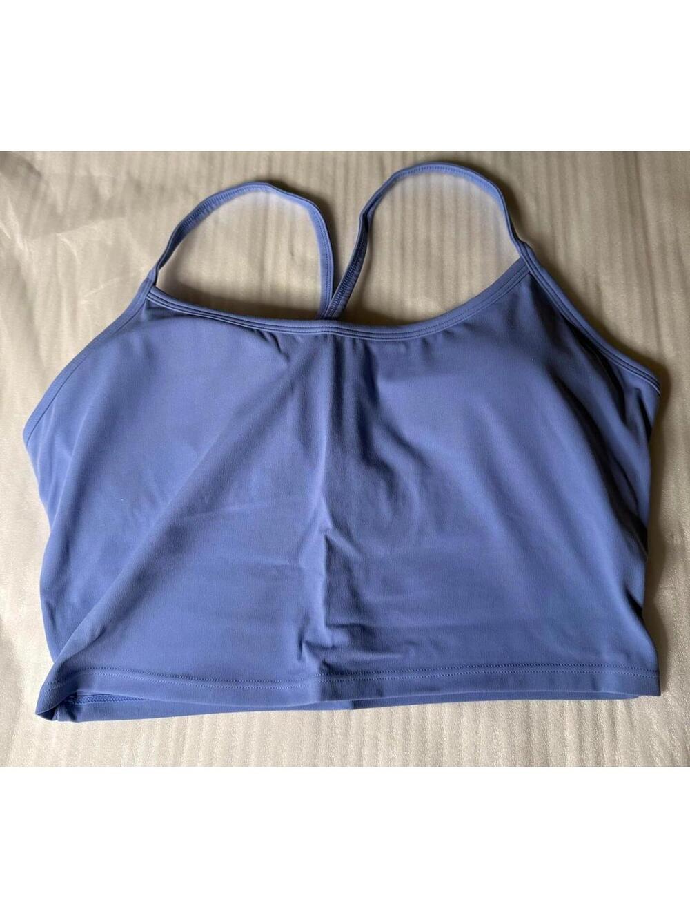 Comfrt Core Strappy Crop Tank Top Size Medium Color Allure New In Bag MRSP $79
